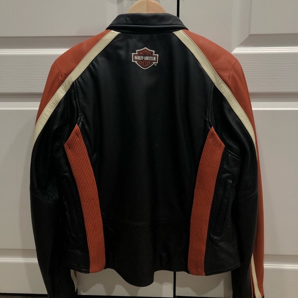 harley davidson leather jacket - Picture 2 of 6